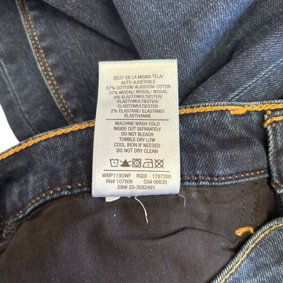 NWT Hudson Jeans Nico Bootcut Midrise Petite Dark Wash See Measurements New - Picture 9 of 10